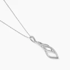 Histoire d'Or Collier Malika Argent Blanc Oxyde De Zirconium* Colliers|Colliers