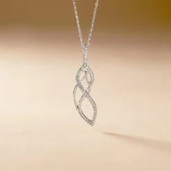 Histoire d'Or Collier Malika Argent Blanc Oxyde De Zirconium* Colliers|Colliers