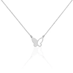 Best Histoire d'Or Collier Maria Argent Blanc