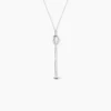 Hot Histoire d'Or Collier Mariana Argent Blanc