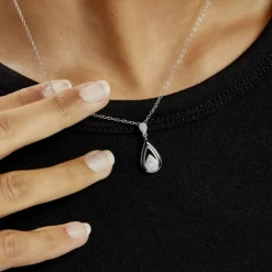 Histoire d'Or Collier Marina Cera Argent Blanc Céramique Et Oxyde De Zirconium* Colliers|Colliers