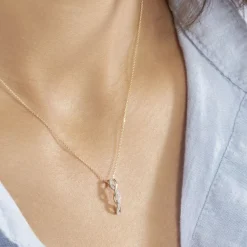 Histoire d'Or Collier Marina Ea Or Jaune Diamant* Colliers|Colliers