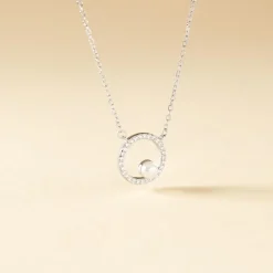 Clearance Histoire d'Or Collier Marthe Argent Blanc Perle De Culture Et Oxyde De Zirconium