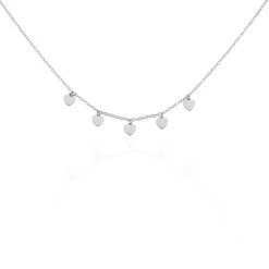 Histoire d'Or Collier Maryline Argent Blanc* Colliers|Colliers