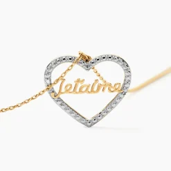 Hot Histoire d'Or Collier Marzena Or Jaune Diamant
