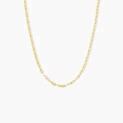 Histoire d'Or Collier Mauricette Acier Jaune* Colliers|Colliers