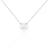Clearance Histoire d'Or Collier Maylie Argent Blanc