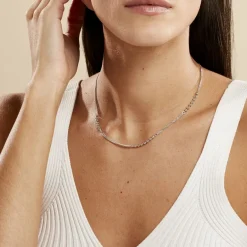 Histoire d'Or Collier Melodie Argent Blanc* Colliers|Colliers
