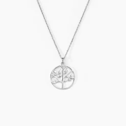 Outlet Histoire d'Or Collier Mely Argent Blanc