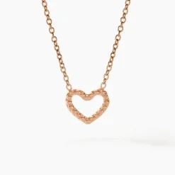 Histoire d'Or Collier Menel Argent Rose