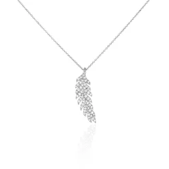 Histoire d'Or Collier Merielle Argent Blanc Oxyde De Zirconium