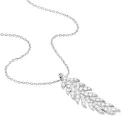 Histoire d'Or Collier Merielle Argent Blanc Oxyde De Zirconium