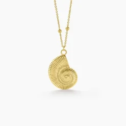 Sale Histoire d'Or Collier Mermaid Acier Jaune