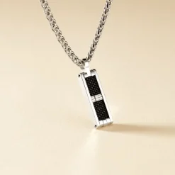 JOURDAN Collier Messy Acier Blanc* Colliers|Colliers