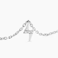 Histoire d'Or Collier Meyline Argent Blanc Oxyde De Zirconium* Colliers|Colliers