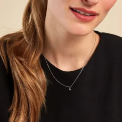 Histoire d'Or Collier Meyline Argent Blanc Oxyde De Zirconium* Colliers|Colliers