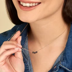 Histoire d'Or Collier Midnight Royalty Plaqué Or Jaune Oxyde De Zirconium* Colliers|Colliers