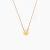 Clearance Histoire d'Or Collier Mimosa Argent Rose Oxyde De Zirconium