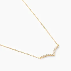 Outlet Histoire d'Or Collier Mohini Or Jaune Oxyde De Zirconium