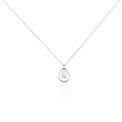 Histoire d'Or Collier Momaza Or Blanc Diamant