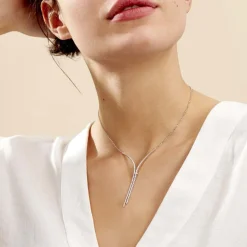 Clearance Histoire d'Or Collier Moscou Or Blanc Diamant