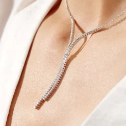 Histoire d'Or Collier Moscou Or Blanc Diamant* Colliers|Colliers