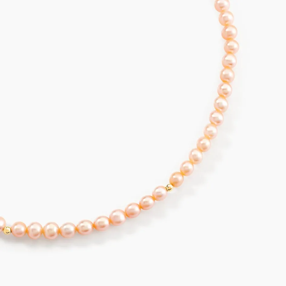 Discount Histoire d'Or Collier Multicolore Or Jaune Perle De Culture