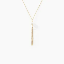 Histoire d'Or Collier Narca Or Jaune Perle De Culture