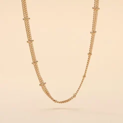 New Histoire d'Or Collier Naria Plaqué Or Jaune