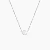 New Histoire d'Or Collier Nassiera Argent Blanc