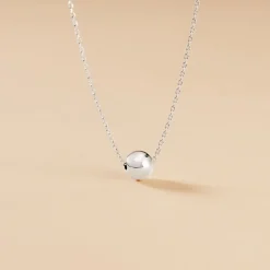 New Histoire d'Or Collier Nassiera Argent Blanc