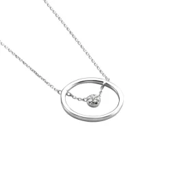 Histoire d'Or Collier Natalane Or Blanc Diamant* Colliers|Colliers