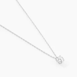 Histoire d'Or Collier Nazha Or Blanc Oxyde De Zirconium* Colliers|Colliers