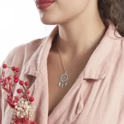 New Histoire d'Or Collier Nemetona Argent Oxyde