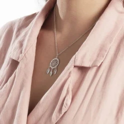 New Histoire d'Or Collier Nemetona Argent Oxyde