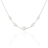 Histoire d'Or Collier Nephtysae Argent Blanc Perle De Culture* Colliers|Colliers