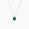 Histoire d'Or Collier Nerio Or Jaune Malachite* Colliers|Colliers