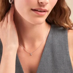 Histoire d'Or Collier Neruda Argent Blanc Oxyde De Zirconium* Colliers|Colliers