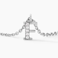 Hot Histoire d'Or Collier Neruda Argent Blanc Oxyde De Zirconium
