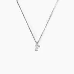 Hot Histoire d'Or Collier Neruda Argent Blanc Oxyde De Zirconium