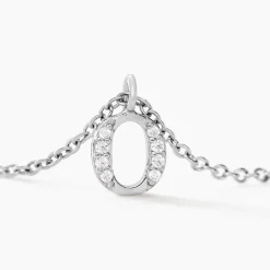 Histoire d'Or Collier Neruda Argent Blanc Oxyde De Zirconium* Colliers|Colliers