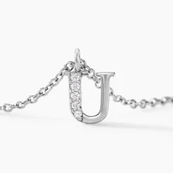 Hot Histoire d'Or Collier Neruda Argent Blanc Oxyde De Zirconium