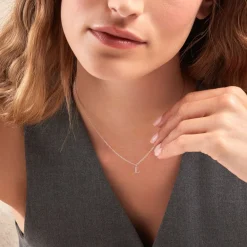 Histoire d'Or Collier Neruda Argent Blanc Oxyde De Zirconium* Colliers|Colliers