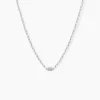 Histoire d'Or Collier Nexus Argent Blanc Oxyde De Zirconium* Colliers|Colliers