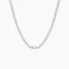 New Histoire d'Or Collier Nexus Argent Blanc Oxyde De Zirconium