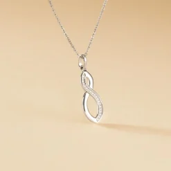 Outlet Histoire d'Or Collier Odile Argent Blanc Oxyde De Zirconium
