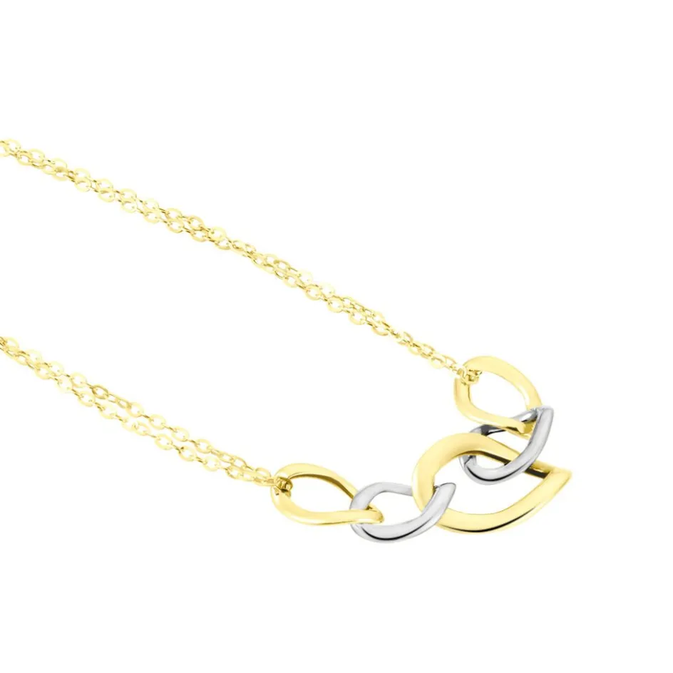 Histoire d'Or Collier Or Bicolore Acanthus* Colliers|Colliers