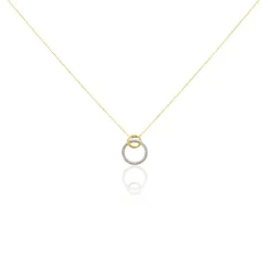 Histoire d'Or Collier Or Bicolore Achan Diamants* Colliers|Colliers