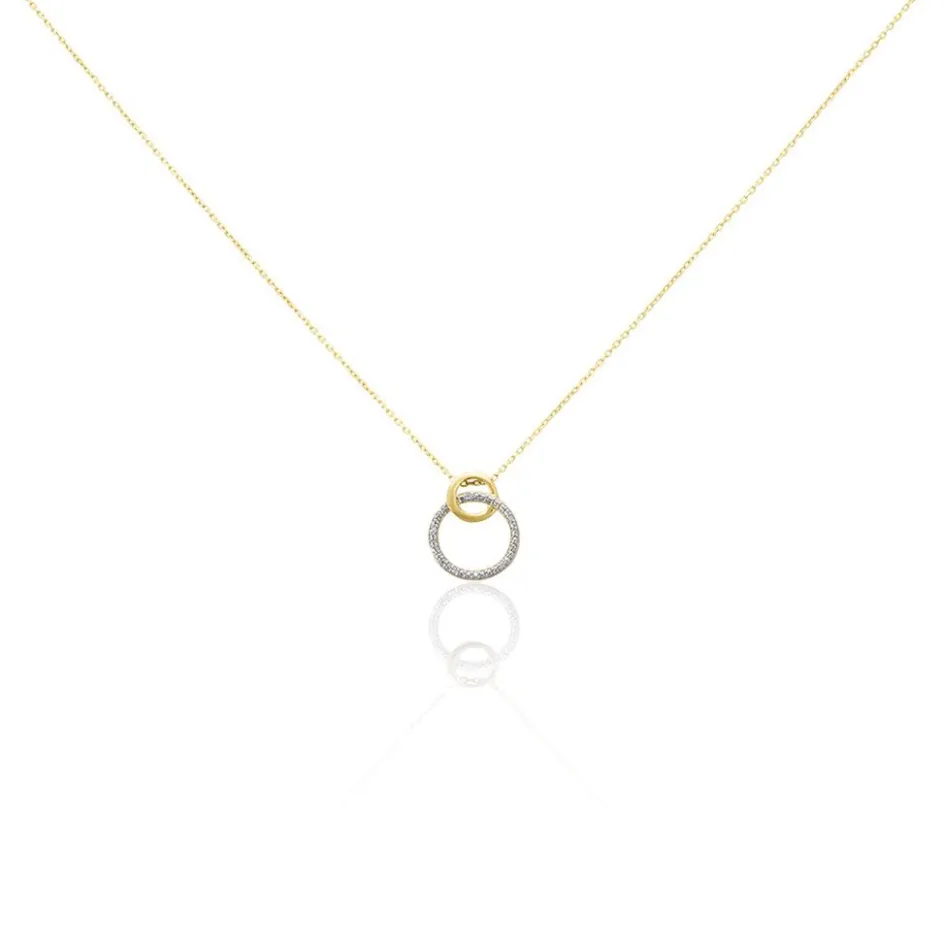 Histoire d'Or Collier Or Bicolore Achan Diamants* Colliers|Colliers