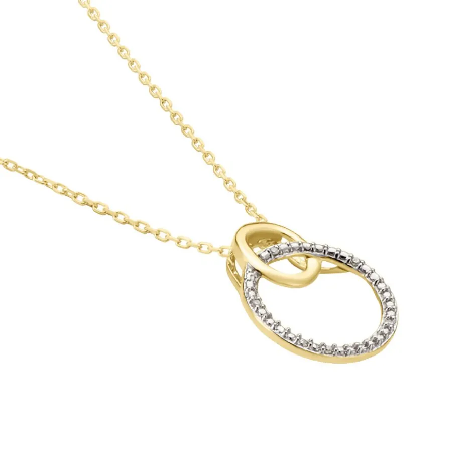 Histoire d'Or Collier Or Bicolore Achan Diamants* Colliers|Colliers